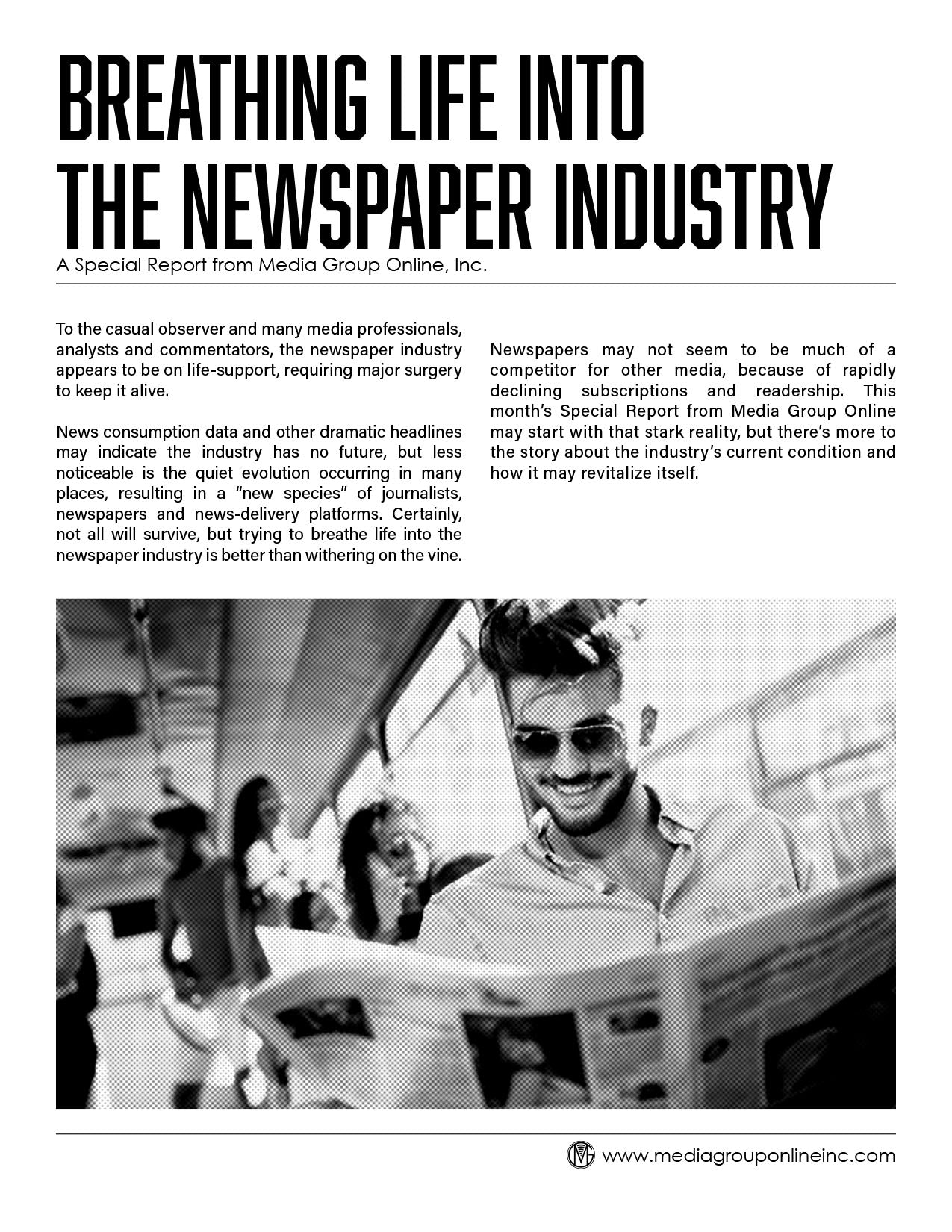 Breathing Life into the Newspaper Industry